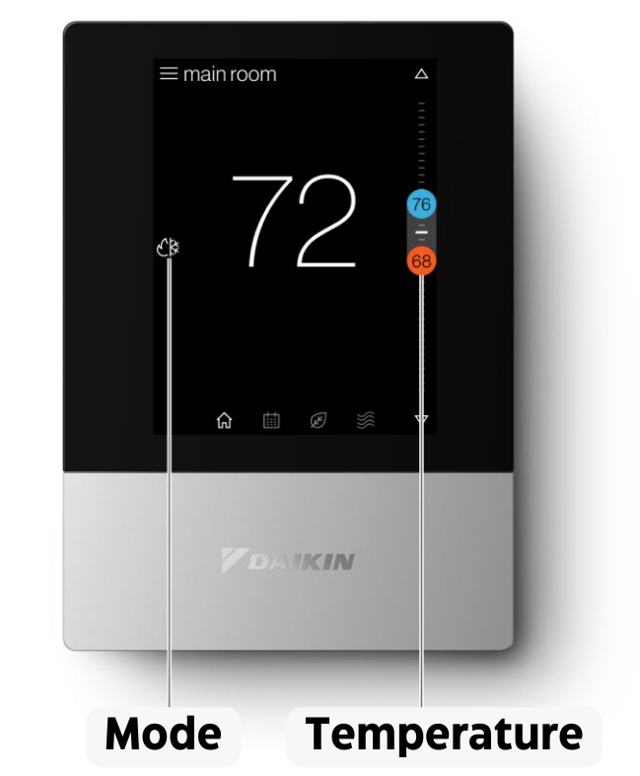 Daikin One Touch and Daikin One+ Smart Thermostats